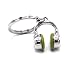 Metalmorphose Headphones Keychain Music Gift Accessory- Green
