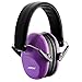 Mpow 068 Kids Ear Protection Safety Ear Muffs, NRR 25dB Noise Reduction Hearing Protection for Kids, Toddler Ear protection for Shooting Range Hunting Season for Kids Toddlers Children (Purple)