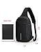 Anti Theft Sling Bag Shoulder Chest Cross Body Backpack Lightweight Casual Daypack