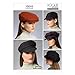 Vogue Patterns V9044 Hats in Five Styles by Patricia Underwood, Size XS-L