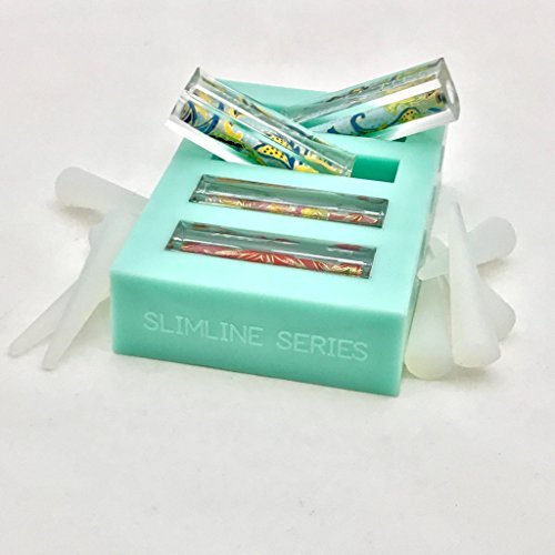 HCC SLIMLINE SERIES 4 CAVITY SILICONE MOLD TUBE-IN LABEL CASTING