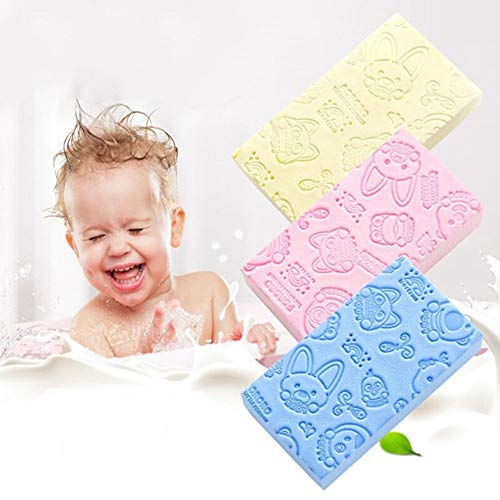 Exfoliating Sponge, Ultra Soft korean scrubber Bathing exfoliator For