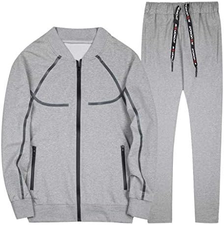 Jincheng665 トレーニングウェア メンズ 上下 セット パーカー パンツ 上着 秋 大きいサイズ ジップアップ 冬 ジャケット バイク コート アウトドア 本物 スポーツ ズボン ゴムウエスト