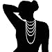 925 Sterling Silver 3MM Figaro Chain Italian Necklace For Men & Women Lobster Claw Clasp 16