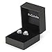 B.Catcher Silver Pearl Earrings 925 Sterling Silver Freshwater 8mm Pearl Studs Earrings Heart Set Gift
