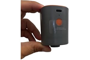 Relime Portable Mini Vacuum Pump for Vacuum Compression Bags 5Kpa, Vacuum Pump Quickly Deflate for Travel Vacuum Bags 2400mAH Type-C Rechargeable