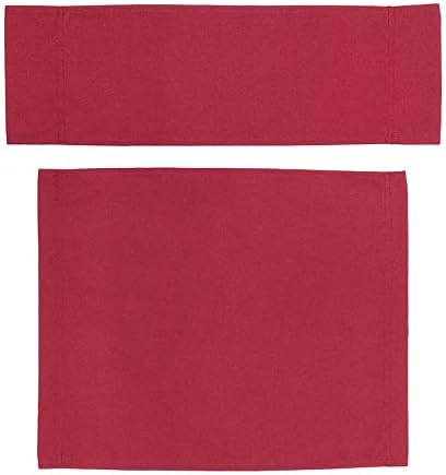 Upone Director Chair Canvas Replacement Cover kit for 18'' Directors Chairs,Movie Chair, Replacement Canvas Seat and Back for Home Director Chair,Black, Red, Green, Gray,Blue,Medium Size(Red)