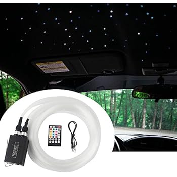 2019 Upgraded Car Use 12w Twinkle Rgbw Led Fiber Optic Light