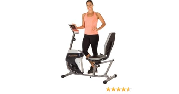 exerpeutic 1000 magnetic hig capacity recumbent exercise bike for seniors