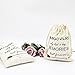 FOONEA Cotton Muslin Drawstring Bag, 5x7 inch, 10pcs - Party Favor, Hangover Kit, Wedding, Bachelorette