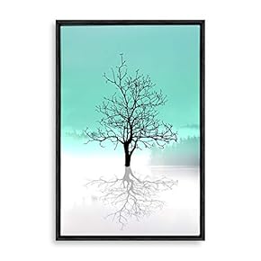 signwin Framed Canvas Wall Art Tree Canvas Prints...