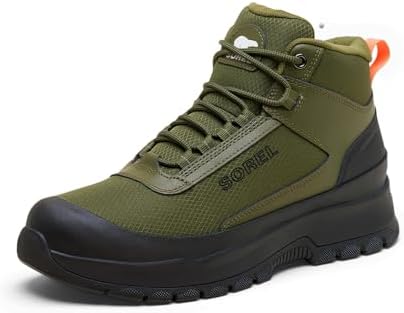 Amazon.com | SOREL Men's Explorer lll Waterproof Boot - Black, Jet