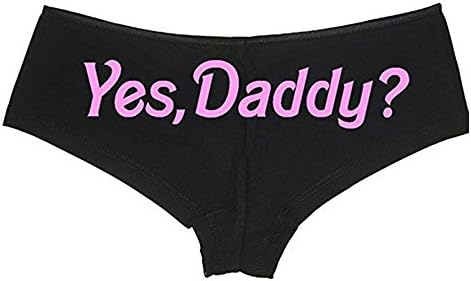 Lanlun cute personalised yes daddy lingerie with baby girl, daddy's girl (Pink S)
