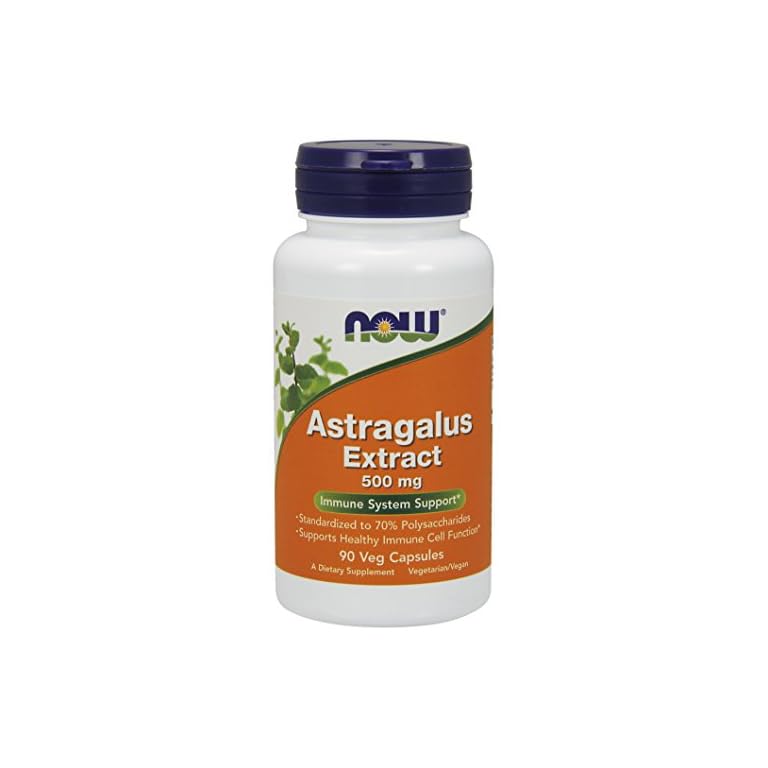 NOW Supplements, Astragalus Extract 500 mg (Standardized to 70