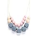 Bebe by Me 'Eve' Hard + Soft + Cushy Beads All-in-1 Teething Necklace for Nursing Moms