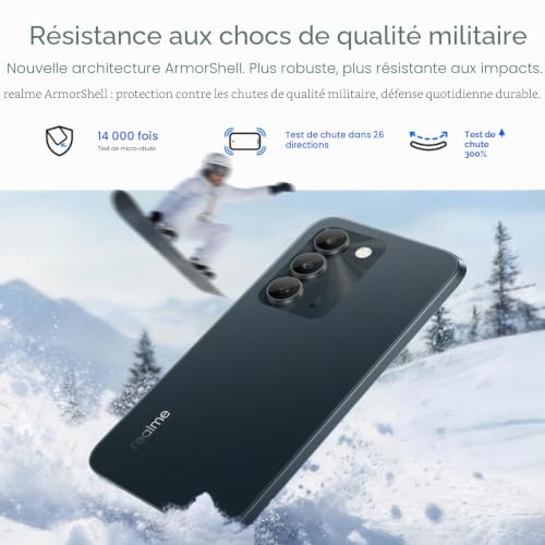 realme C100 5G Smartphone 4+128GB, Push Green, 6.8 Inch Screen, 144Hz LCD Display, 45W Ultra Fast Charging, 6600mAh Battery, 50MP AI Camera, MediaTek Dimensity 6300 Chipset, IP64