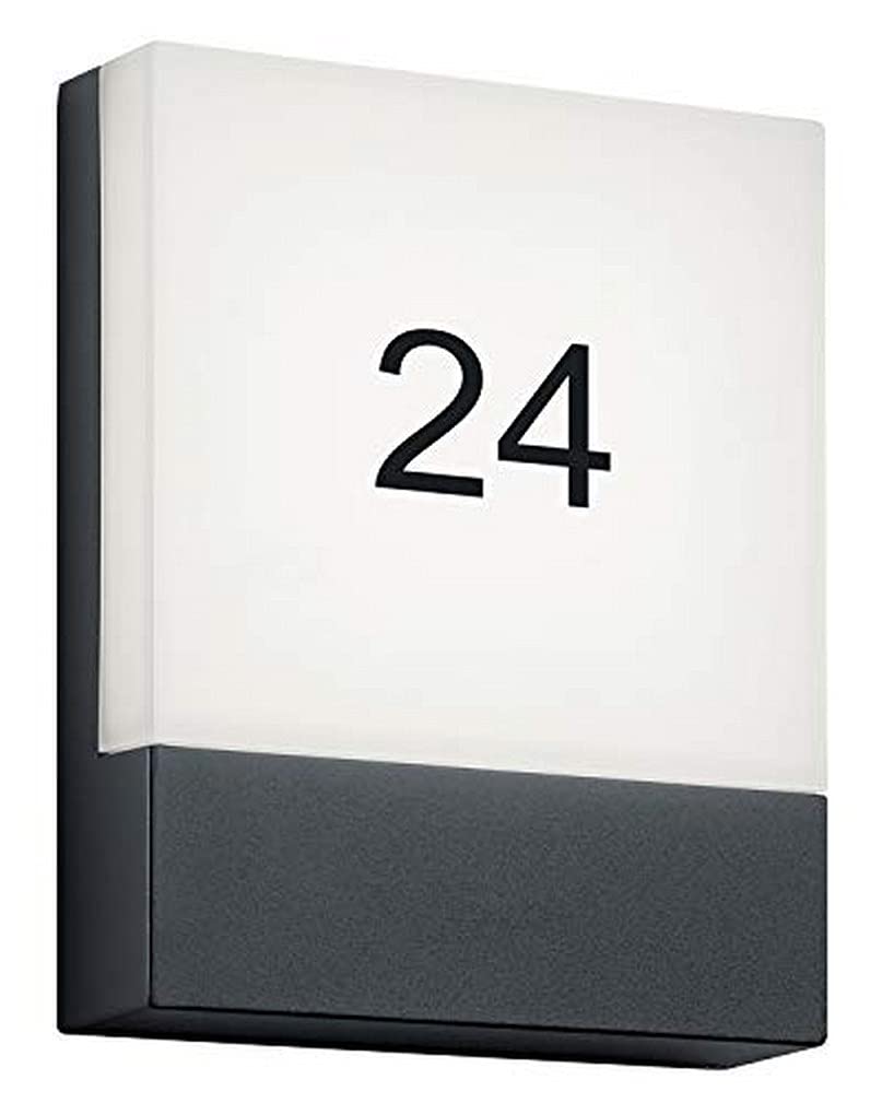 Trio Leuchten Pecos 227760142 LED Outdoor Wall Light Aluminium Anthracite 6 Watt LED