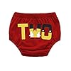 Boys First Birthday Outfit Monster Party Diaper Cover Bow