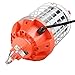 Dephen 100W LED Temporary Work Light-14000Lumen LED Construction Lights 5000K Temporary lights Daisy Chain Portable Hanging Lights with Outlet & Hook for Outdoor Indoor Jobsite Light