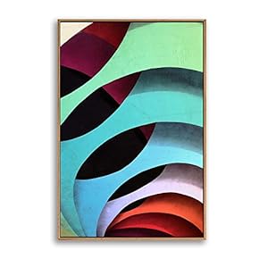 Framed Clouds and Colors Home Artwork for Living Room Bedroom