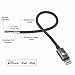 RAMPOW iPhone Charger Cable 6.5ft MFi Certified & Nylon Braided - Long Lightning Cable - Fast Charging & Sync - iPhone Cable for iPhone 12 Pro Max 12 Mini 11 Pro Max SE XS XR X iPad iPod - Space Gray