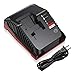 Powerextra 18V Battery Charger Compatible with Porter Cable 18V Battery Lithium & NiCd NiMh Battery PC18B PC18B-2 PC18BL PC18BLX PCC489N Replacement for Porter Cable 18V Charger PCMVC
