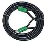 Vascer Bike Cable Lock - 15ft Security Cord w/Loops