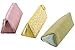 Pencil Bags- Set of 3 Pencil Pouch Organizers for Home and Office, Ideal for Students, Travel Cosmetic Makeup Bag for Women, Flower Designs, 7.25 x 2.75 x 3 Inches