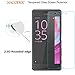 [3 Pack] Sony Xperia X Performance Tempered Glass, Nacodex Premium Tempered Glass Screen Protector Film 0.3mm 9H Hardness Bubble Free (For Sony Xperia X Performance)
