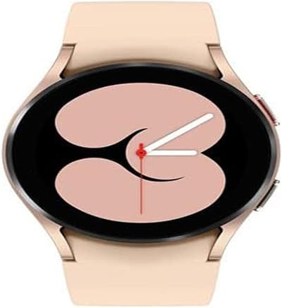 Samsung Galaxy Watch 4 40mm SM-R860 Pink Gold Sport Band (Renewed)