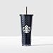 Starbucks 2016 Black Faceted Acrylic Cold Cup, 24 fl oz