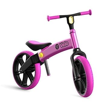 y bike balance bike pink