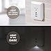 HSicily Wall Outlet Plug High Speed USB Ports Charger Socket Adapter 15 AmpTR Receptacle with LED Night Light without Installation