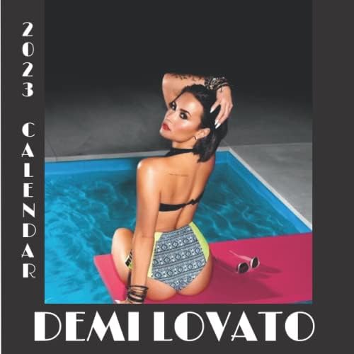 DEMI LOVATO CALENDAR 2023: OFFICIAL Demi Lovato Calendar 2022-2023, Demi Lovato calendar planner With Notes Section & Holidays & Monthly Tabs To decor ... (Pop, electropop, pop rock, dance-pop, RnB,)