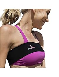 PINKCLOVER ACTIVEWEAR Banda de soporte de pecho de alto impacto, sin rebote, correa de sujetador extra deportiva ajustable