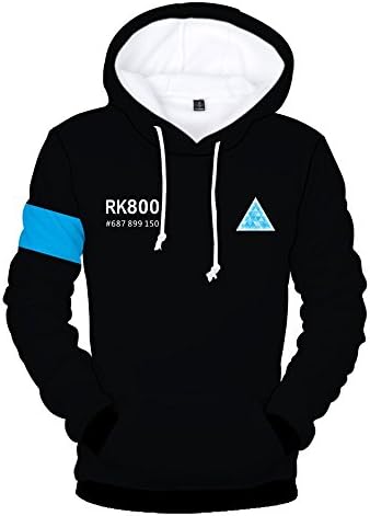 Sunblack Detroit Become Human 3D Print Hoodies Fashion Style Women/Men Hoodies and Sweatshirts