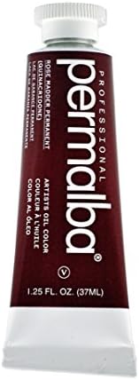 Weber Permalba 37-Ml Artist Oil Color, Rose Madder Permanent