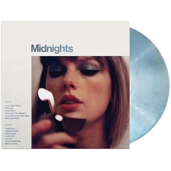 Taylor Swift Midnights サインハートアートカード入り CD Taylor Swift signed midnights cd with heart