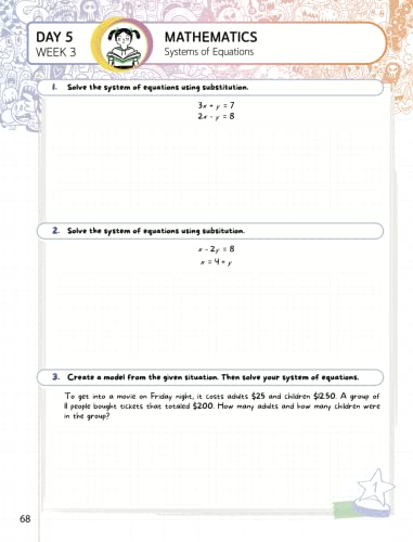 Kids Summer Academy by ArgoPrep - Grades 9-10: 8 Weeks of Math, Reading, Writing, Logic, Fitness | Online Access Included | Prevent Summer Learning Loss