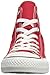Converse Chuck Taylor All Star Seasonal Canvas High Top Sneakers Red White Mens 10