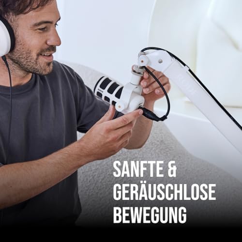 PSA1+ Professioneller Studioarm mit Federdämpfung und Kabelmanagement (Weiß)