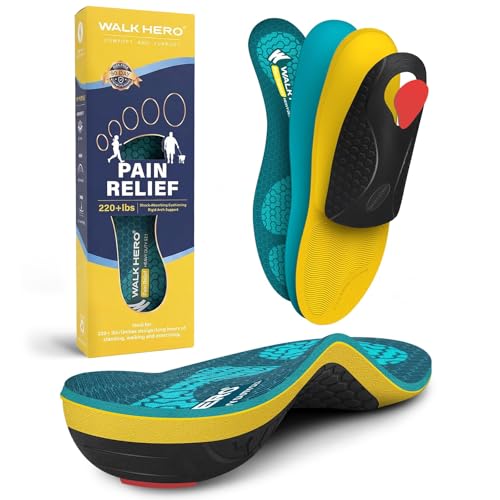 WalkHero 220+lbs Pain Relief Insoles