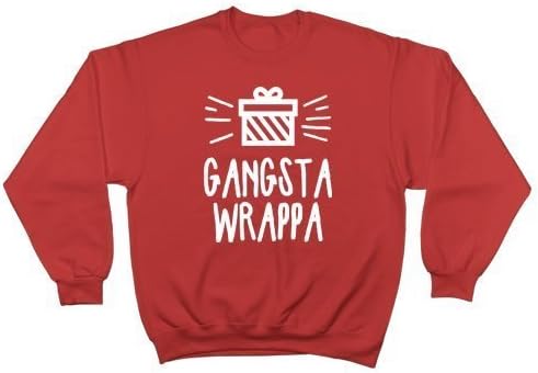 Gangsta Wrappa - Sweatshirt - Ugly Sweater Christmas Party