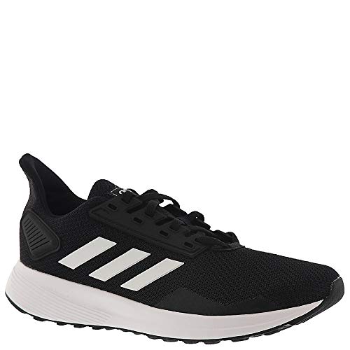 adidas Unisex-Kid's Duramo 9 Running Shoe, Black/White/Black, 6