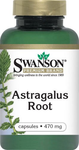 Swanson Astragalus Root 470 Milligrams 100 Capsules