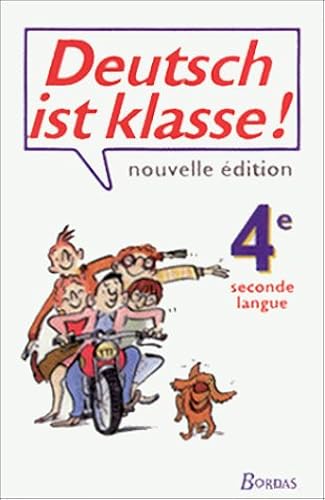 Download Deutsch ist klasse ! 4e LV2 (cassette audio) PDF