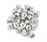 F Type 75 Ohm Terminator - 25 Pack Premium Professional Contractor Grade