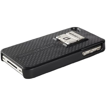 Intoxicase TY1004IC Plus Carrying Case with Collapsible Metal Bottle Opener and Free App for iPhone 4/4S - 1 Pack - Retail Packaging - Black