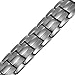 Willis Judd Double Strength 4 Element Titanium Magnetic Therapy Bracelet for Arthritis Pain Relief Gunmetal Colour Adjustable