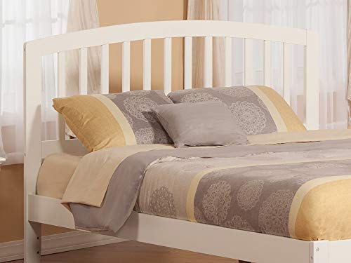 Atlantic Furniture Richmond Headboard, Queen, White,AR288842